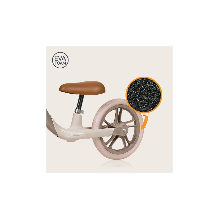 Lionelo - Bici a spinta ALEX PLUS beige