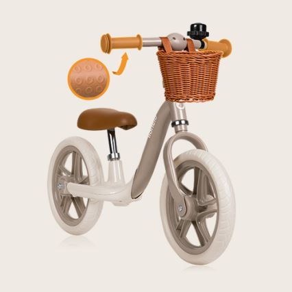 Lionelo - Bici a spinta ALEX PLUS beige