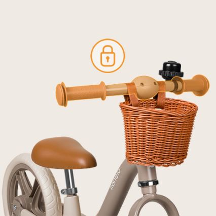 Lionelo - Bici a spinta ALEX PLUS beige