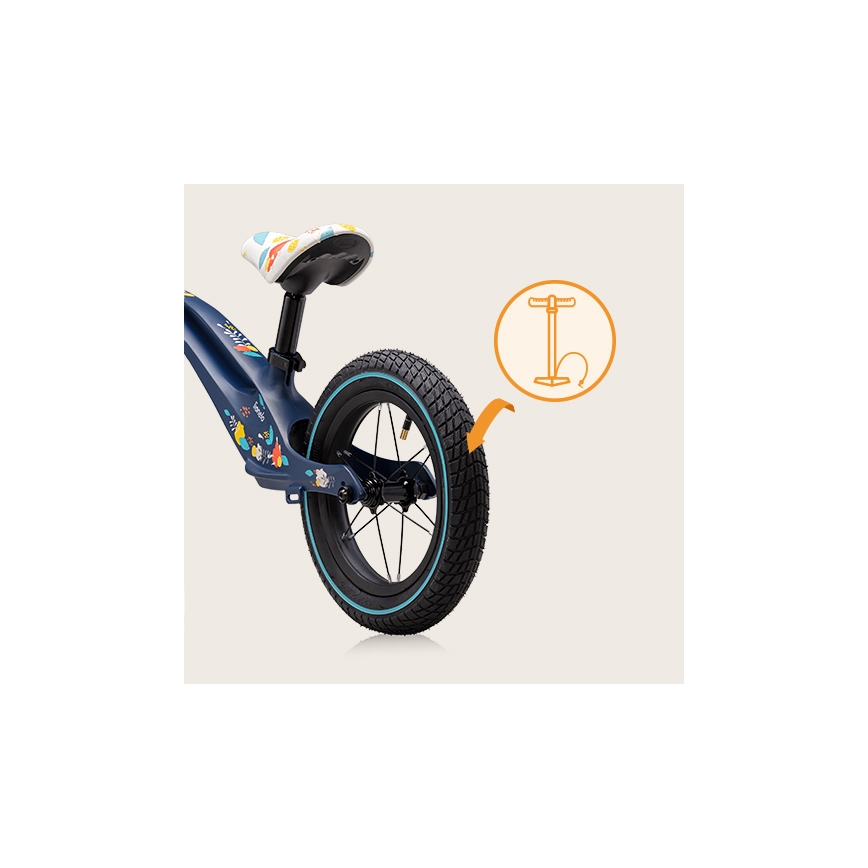 Lionelo - Bici a spinta BART AIR blu