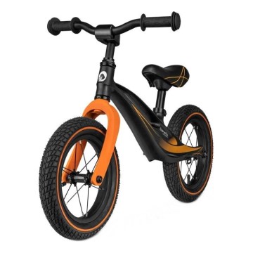 Lionelo - Bici a spinta BART AIR nero/arancione