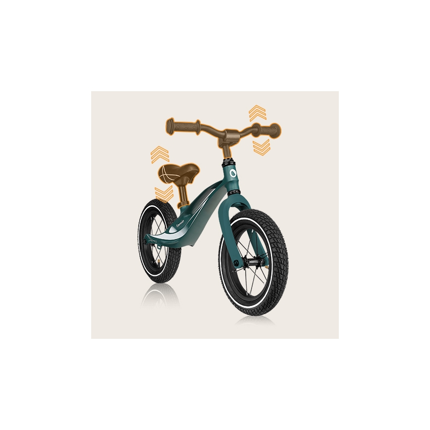 Lionelo - Bici a spinta BART AIR verde