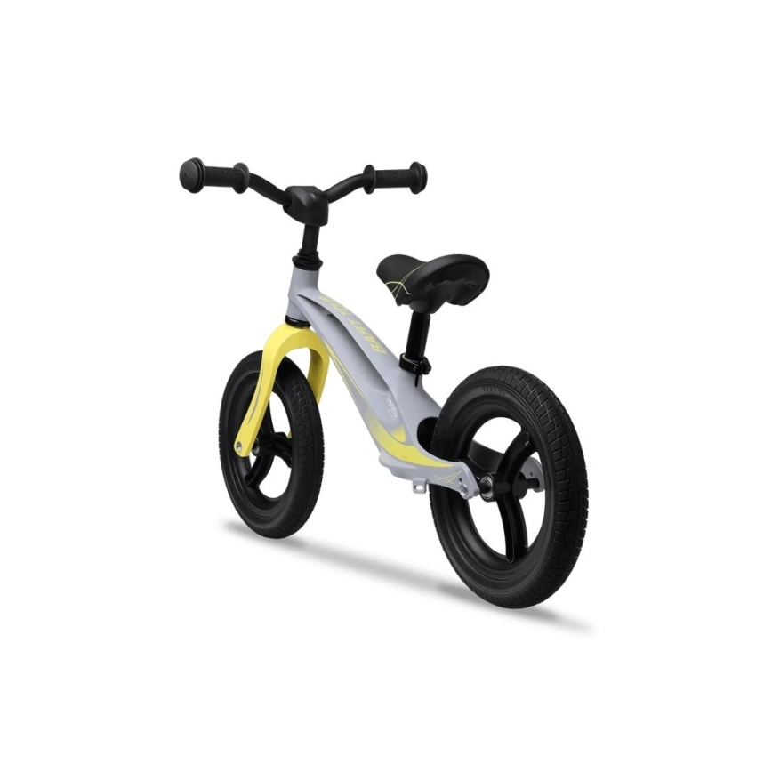 Lionelo - Bici a spinta BART TOUR grigio/giallo