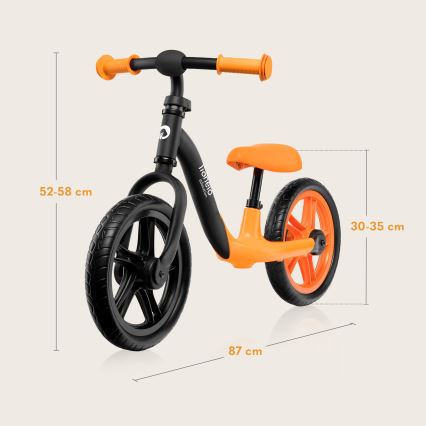 Lionelo - Bicicletta senza pedali ALEX Arancione