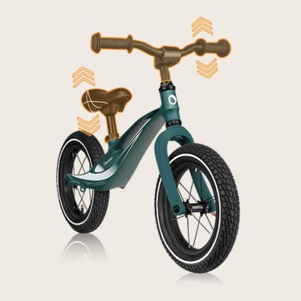 Lionelo - Bicicletta senza pedali BART AIR verde
