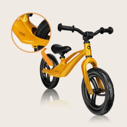 Lionelo - Bicicletta senza pedali BART gialla