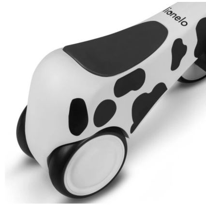 Lionelo - Bicicletta senza pedali SAMMY nero/bianco