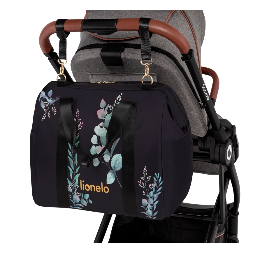 Lionelo - Borsa fasciatoio per passeggino IDA Golden Moments