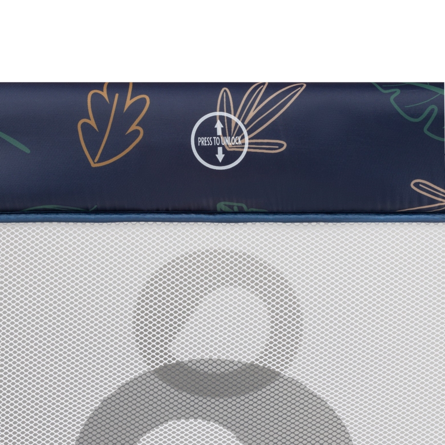 Lionelo - Box per bambini BONNIE Blu Navy