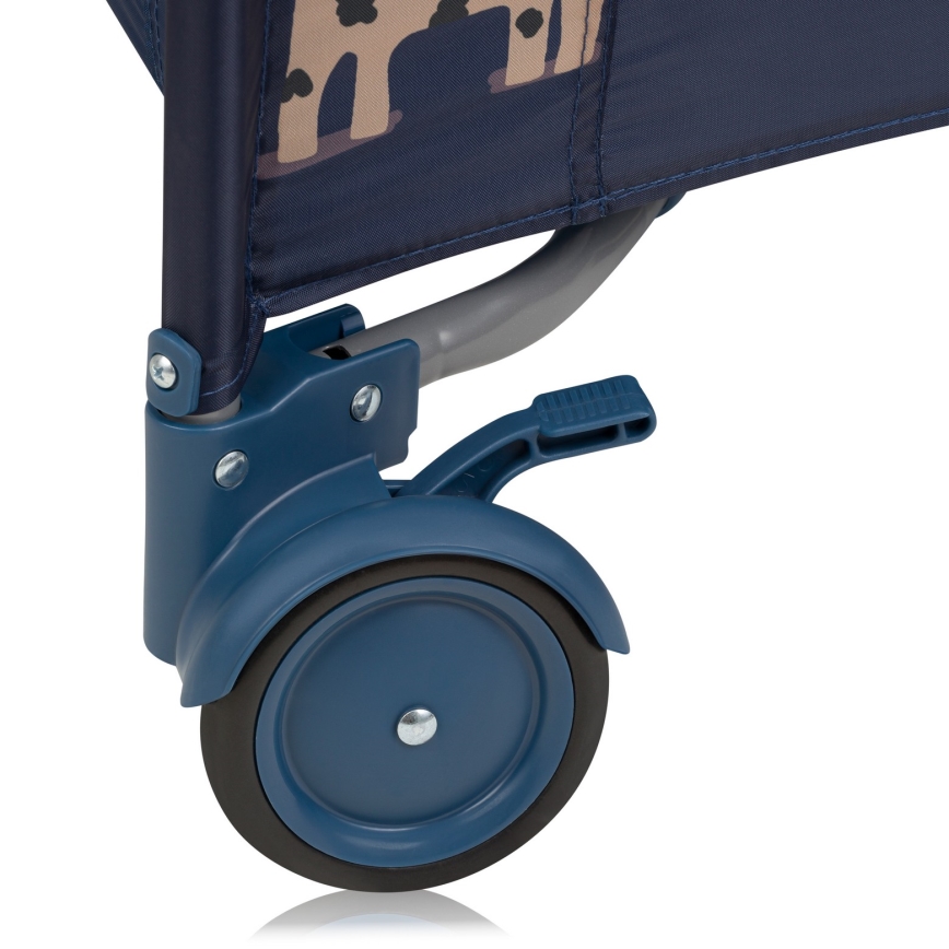 Lionelo - Box per bambini BONNIE Blu Navy