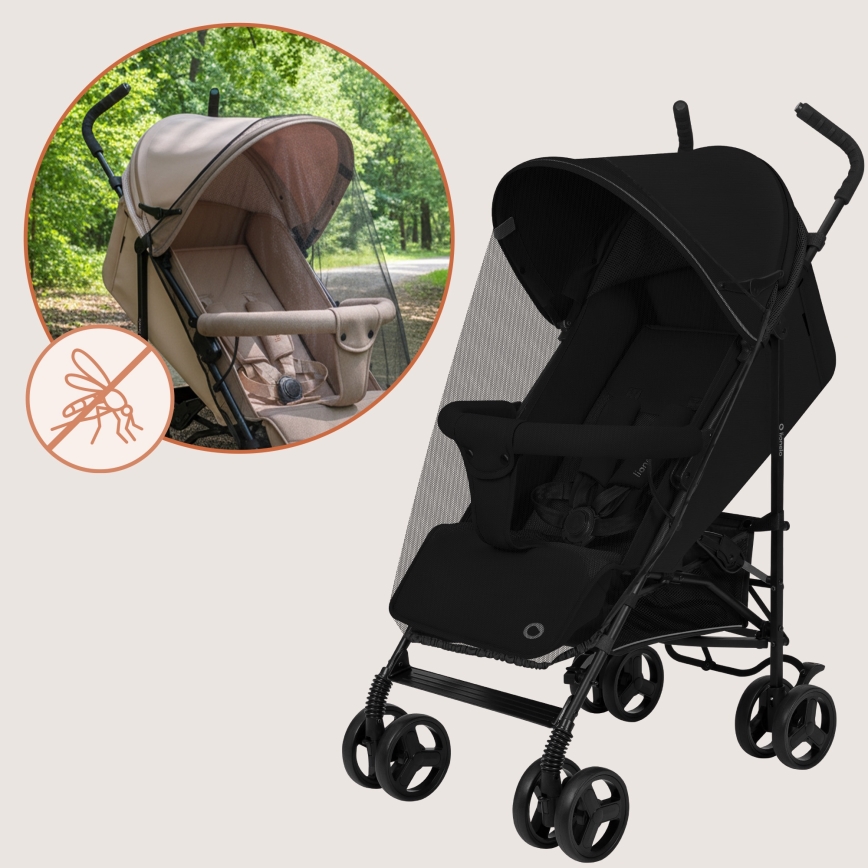 Lionelo - Buggy ELIA Black Onyx