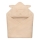Lionelo - Cape de bain à capuche en mousseline pour enfant, beige sable