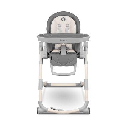 Lionelo - Chaise de repas pour enfant CORA Stone