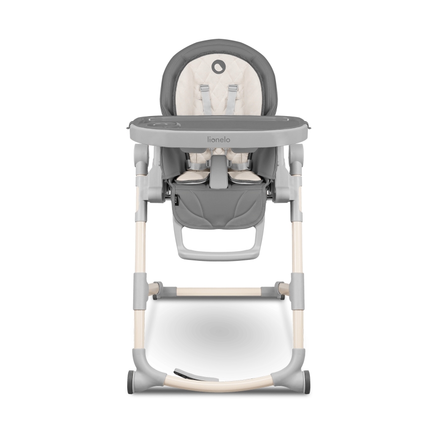 Lionelo - Chaise de repas pour enfant CORA Stone