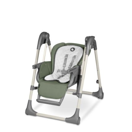 Lionelo - Chaise de repas pour enfant LAURICE vert olive