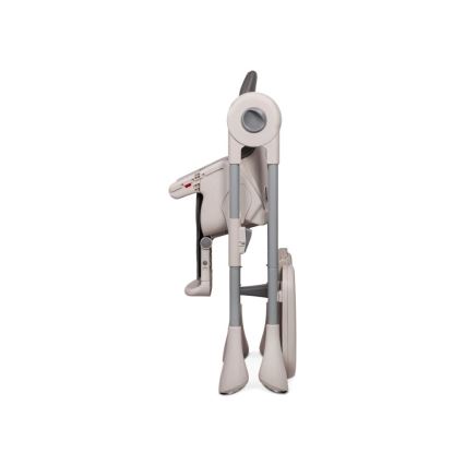 Lionelo - Chaise de repas pour enfant ZANNA grise