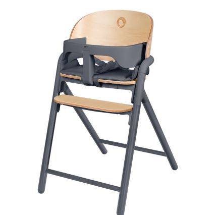 Lionelo - Chaise haute 3 en 1 pour enfant CELIA Bois Gris
