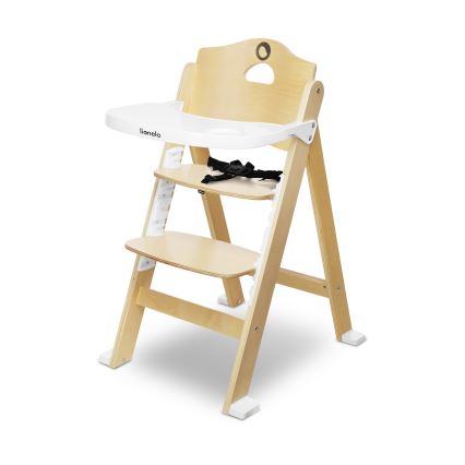 Lionelo - Chaise haute 3 en 1 pour enfant FLORIS Blanc naturel