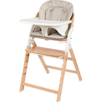 Lionelo - Chaise haute 3 en 1 pour enfant MEGAN Bois blanc