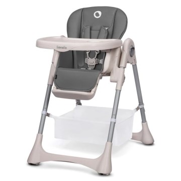 Lionelo - Chaise haute enfant ZANNA gris