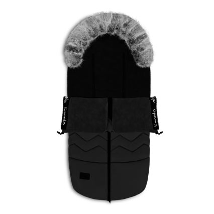 Lionelo - Chancelière pour enfant FRODE Noir Carbone