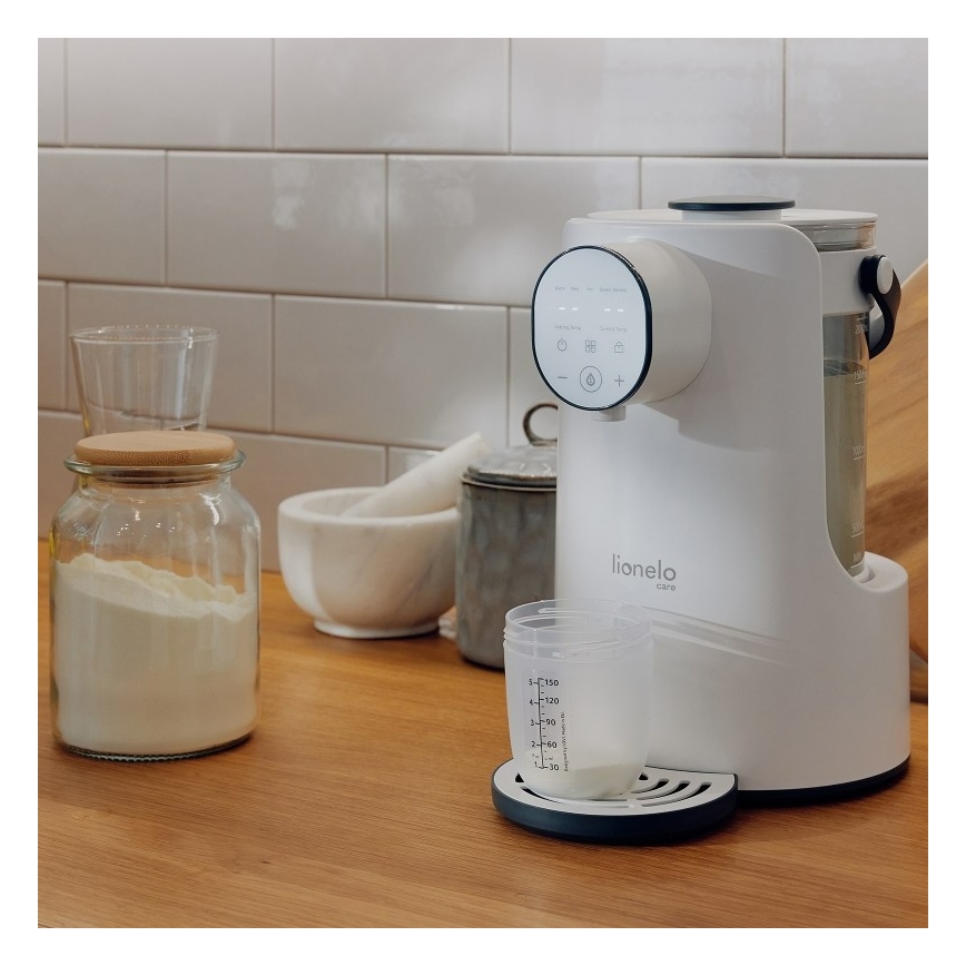 Lionelo - Chauffe-biberon BABYPRESTO 1000W/230V blanc
