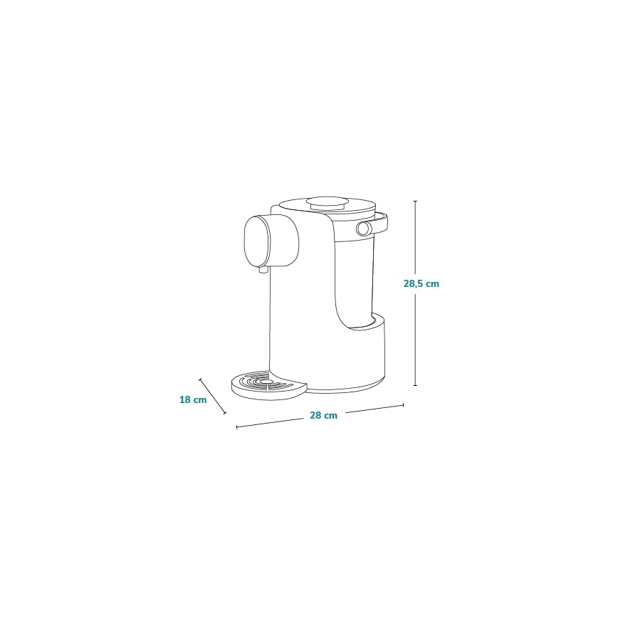 Lionelo - Chauffe-biberon BABYPRESTO 1000W/230V blanc