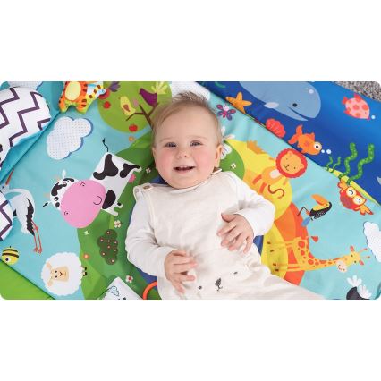 Lionelo - Coperta per bambini per giocare ANIKA