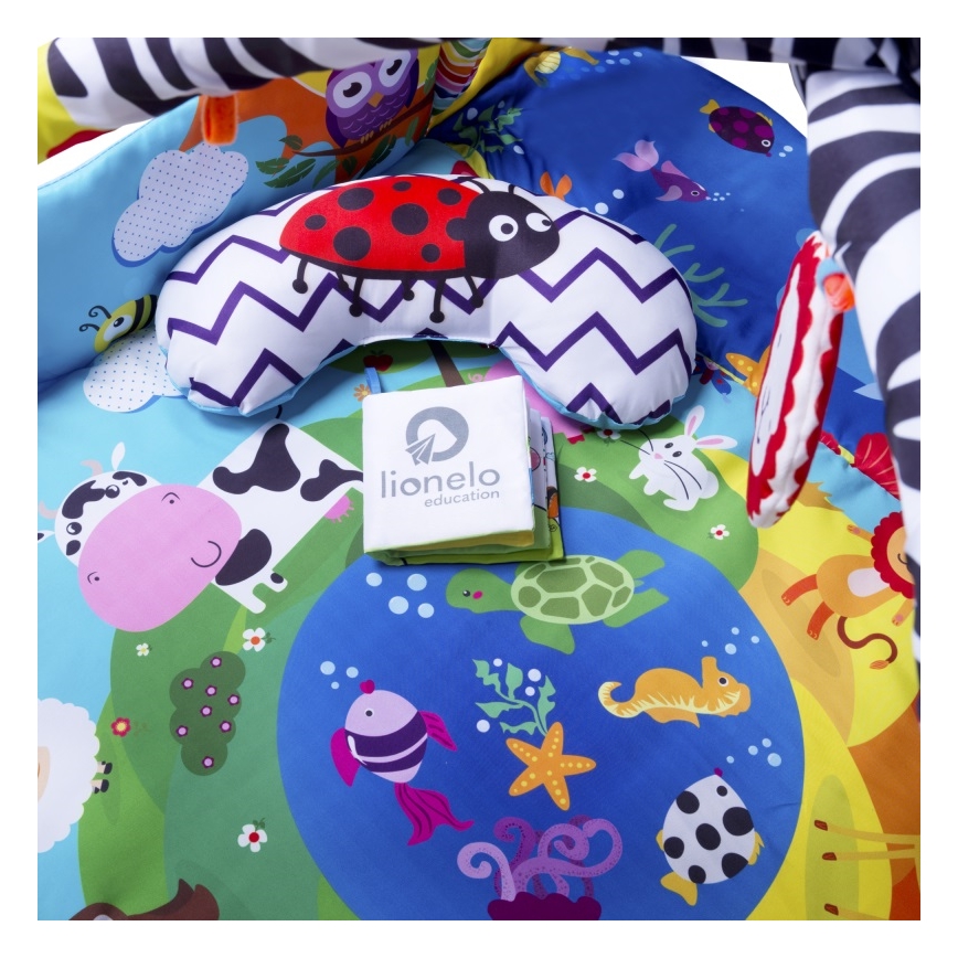Lionelo - Coperta per bambini per giocare ANIKA