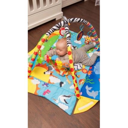 Lionelo - Coperta per bambini per giocare ANIKA