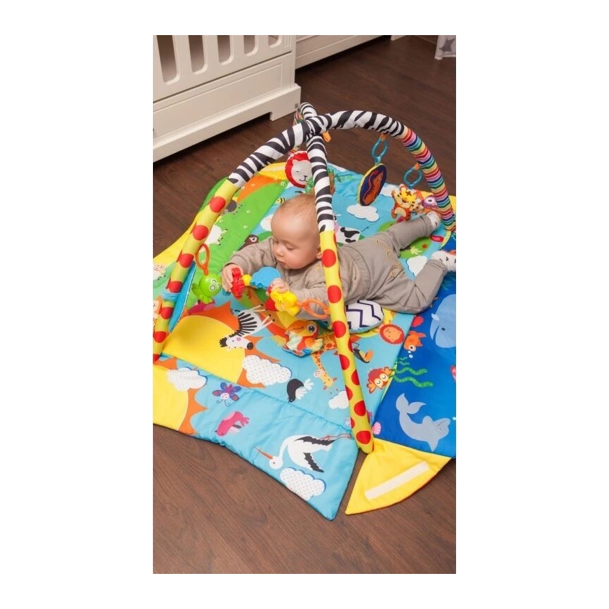 Lionelo - Coperta per bambini per giocare ANIKA