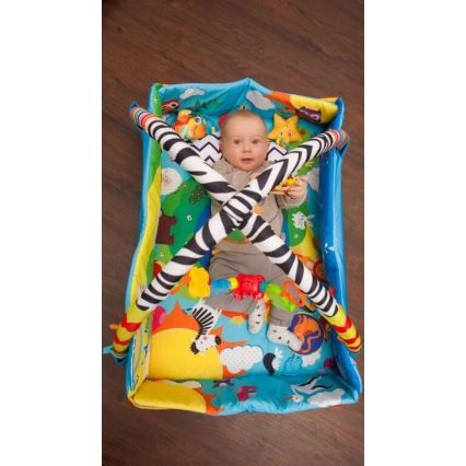 Lionelo - Coperta per bambini per giocare ANIKA