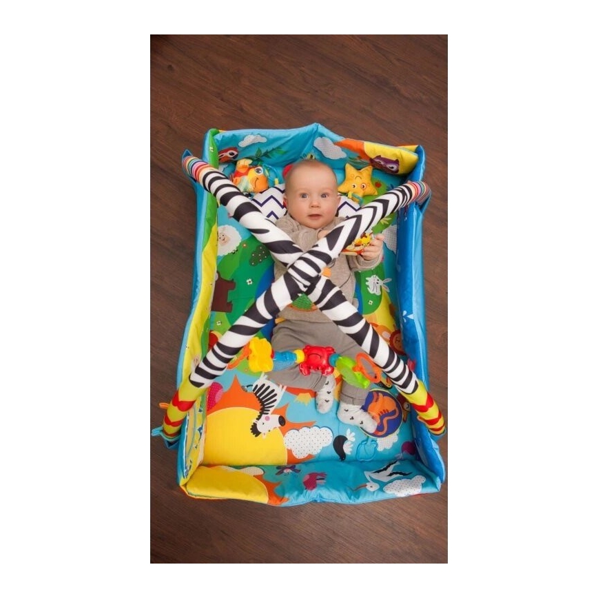 Lionelo - Coperta per bambini per giocare ANIKA