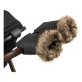 Lionelo - Coprimanopole per passeggino HANDMUFF Nero