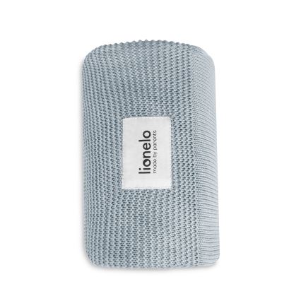 Lionelo - Couverture en bambou 75x100 cm Gris