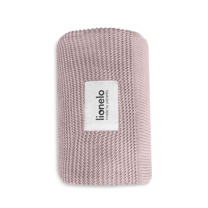Lionelo - Couverture en bambou 75x100 cm Rose