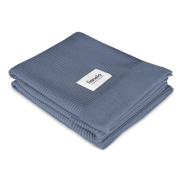 Lionelo - Couverture en bambou BAMBOO BLANKET 75 x 100 cm Bleu
