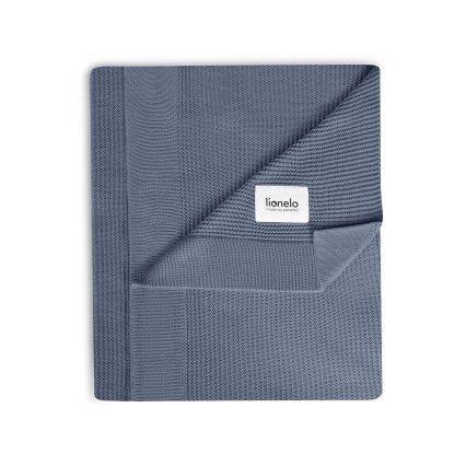 Lionelo - Couverture en bambou BAMBOO BLANKET 75 x 100 cm Bleu