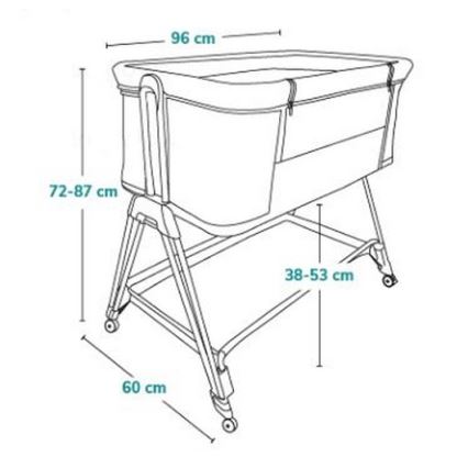 Lionelo - Culla per bambini 2in1 LUNA beige