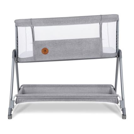 Lionelo - Culla per bambini 2in1 LUNA grigio