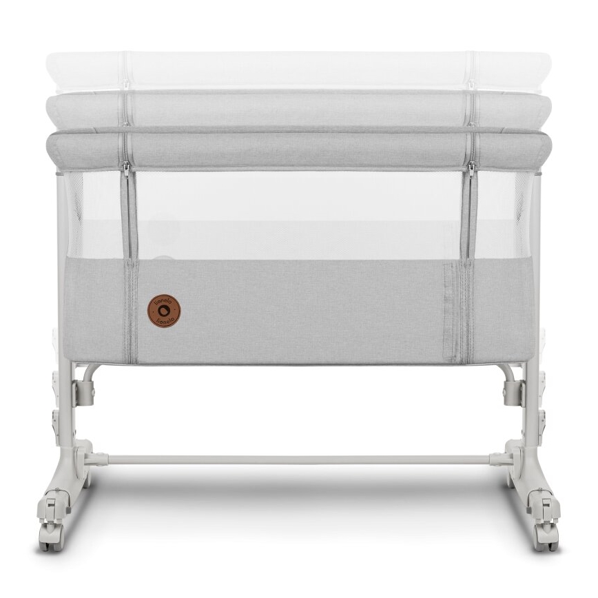 Lionelo - Culla per bambini 3in1 AURORA grigio