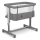 Lionelo - Culla per bambini 3in1 AURORA grigio scuro