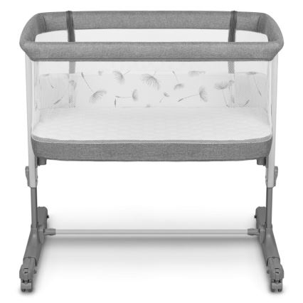 Lionelo - Culla per bambini 3in1 AURORA grigio scuro