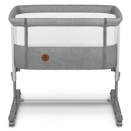 Lionelo - Culla per bambini 3in1 AURORA grigio scuro