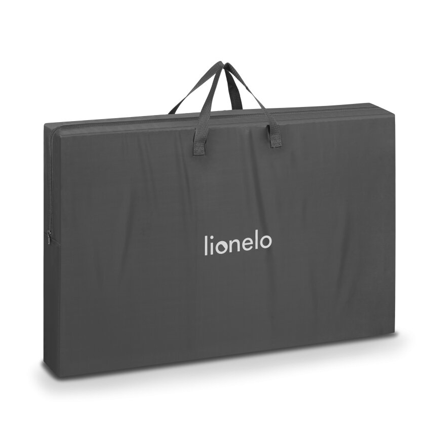 Lionelo - Culla per bambini 3in1 AURORA grigio scuro