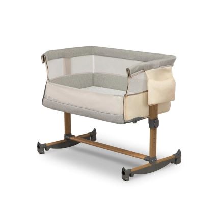 Lionelo - Culla per bambini 3in1 LEONIE grigio/beige