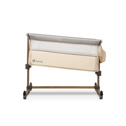 Lionelo - Culla per bambini 3in1 LEONIE grigio/beige