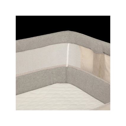 Lionelo - Culla per bambini 3in1 LEONIE grigio/beige