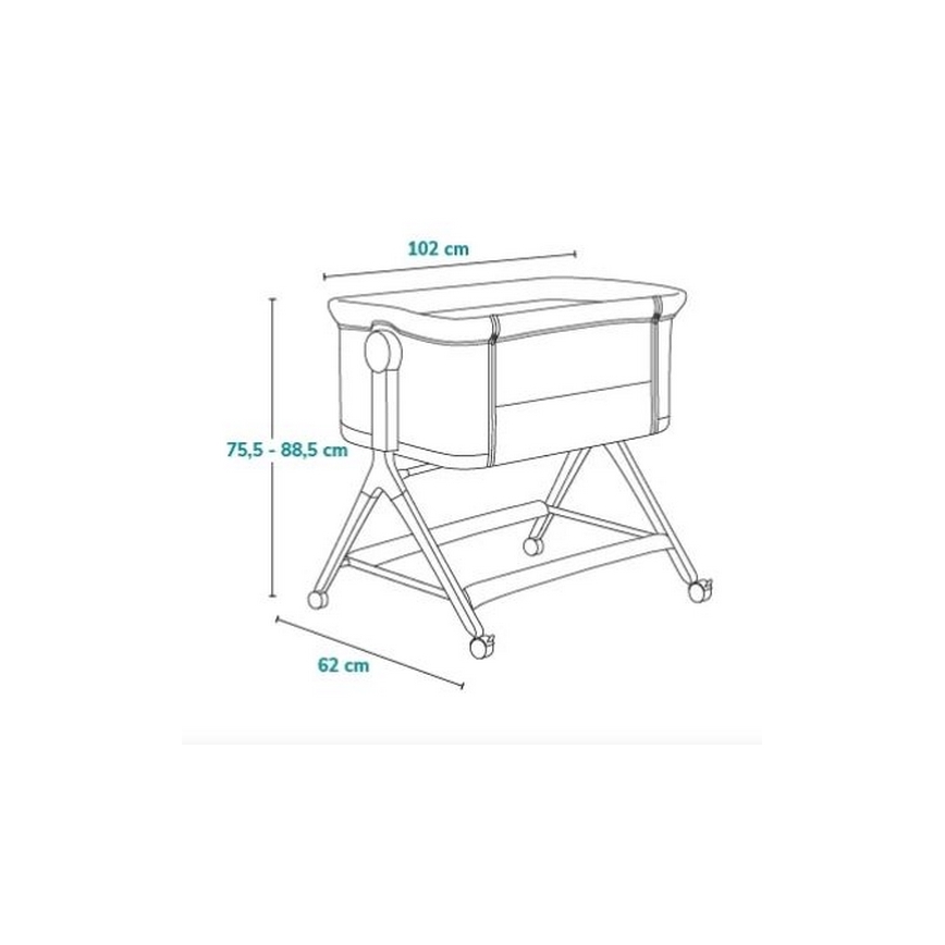 Lionelo - Culla per bambini 3in1 LEONIE PLUS beige