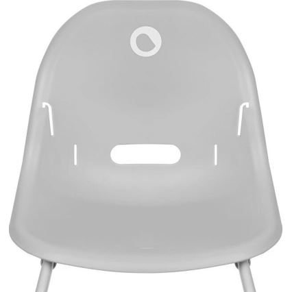 Lionelo - DALIA 2-in-1 Kinderhochstuhl, weiß/grau